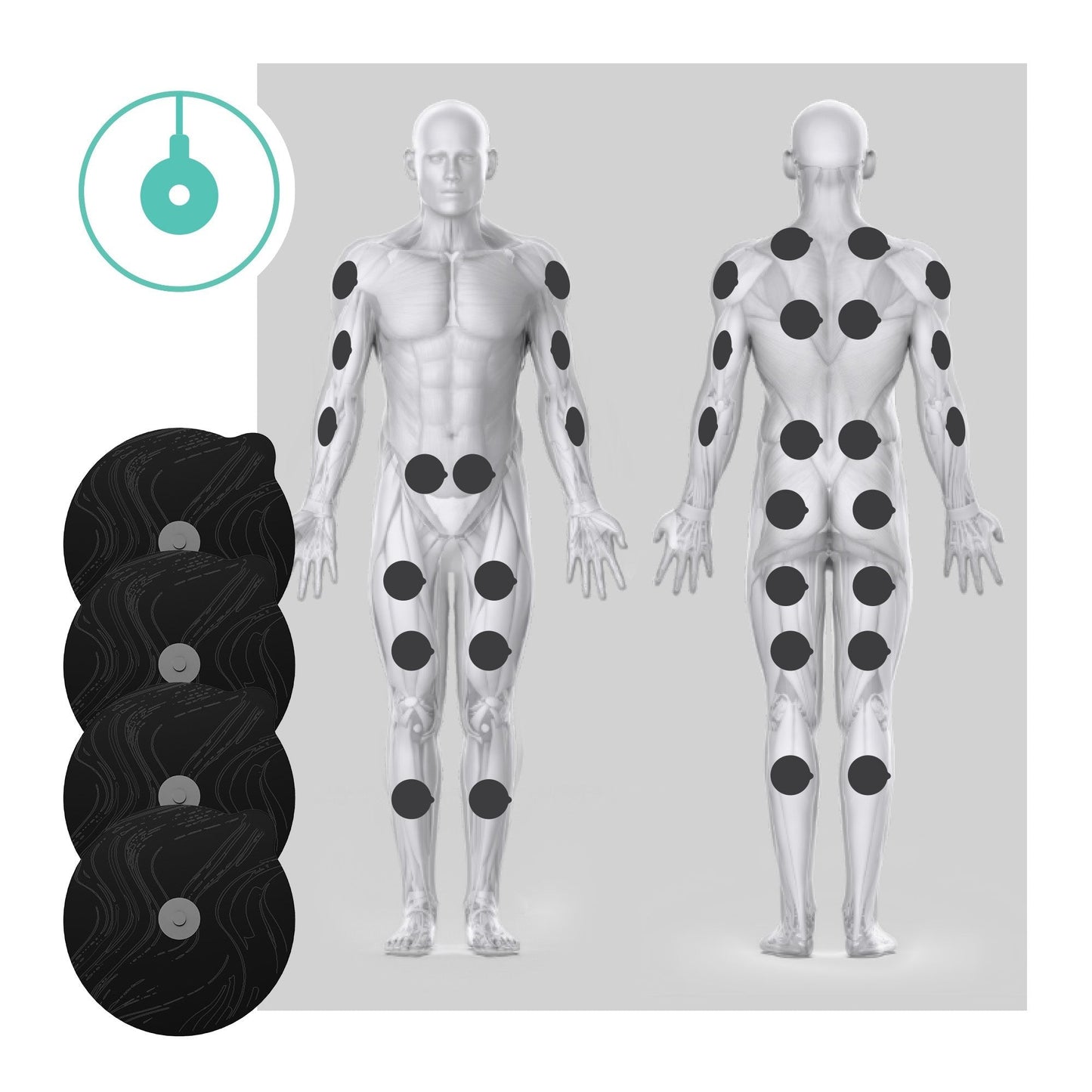 Halo Spot Pad Set 6-Pack
